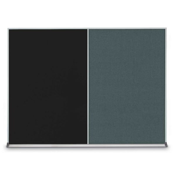 Triple Door Radius Corkboard, 72"X36", B